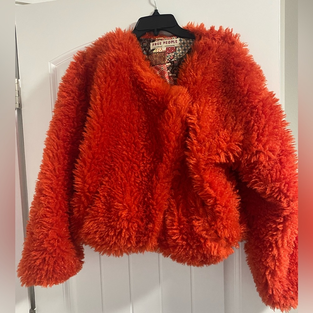 Free People Lena Teddy Jacket